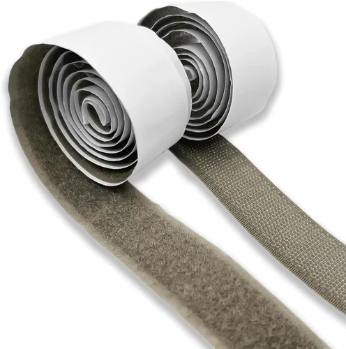 Miniatura 21 de Cinta de gancho y bucle de 4 pulgadas de ancho, verde follaje, para coser, no adhesiva, de 1 yarda de largo, cinta de gancho y bucle de nylon verde