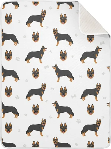 Miniatura 11 de Manta de envoltura para ejercicios de Doberman de algodón para bebés, manta de recepción, manta suave y ligera para envolver para cuna, cochecito