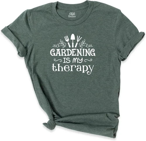 Miniatura 2 de Regalos de jardinería para mujer, camisa de plantación, camisa de mamá de plantas, traje de pasatiempo mental positivo, camiseta de jardinería es mi