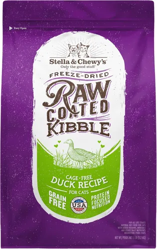Miniatura 15 de Stella & Chewy's Comida para Gatos con Recubrimiento Crudo - Croquetas Altas en Proteínas, Sin Granos con Salmón de Captura Silvestre - Soporte
