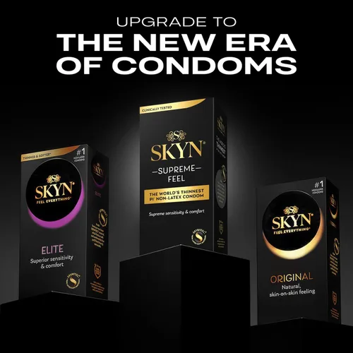 Miniatura 13 de SKYN Elite - Preservativos grandes – 36 unidades – Condones ultrafinos, lubricados sin látex, más largos y anchos para un ajuste más cómodo