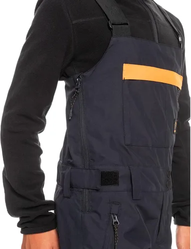 Miniatura 5 de Quiksilver Pantalones de snowboard para niños con peto Mash Up