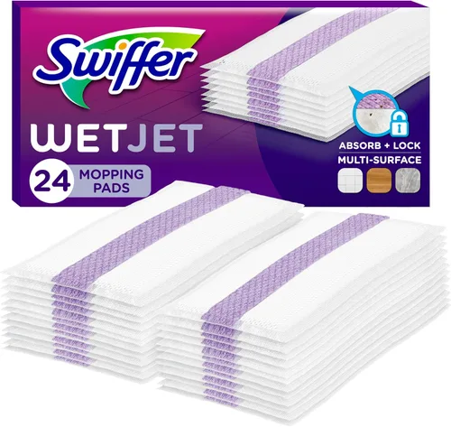 Miniatura 3 de Swiffer WetJet Recambio de Almohadilla para Trapear Madera - 12 unidades (Paquete de 3)