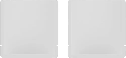 Miniatura 9 de 100 bolsas de papel kraft Mylar con parte inferior abierta plana con muescas de desgarro para kit de viaje de paquete de muestra