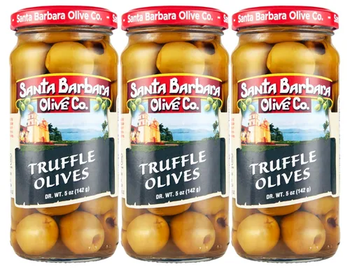 Miniatura 28 de Aceitunas Rellenas de Queso Feta Santa Barbara 10 oz, Paquete de 2