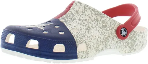 Miniatura 103 de Zuecos Crocs clásicos con diseño de teñido anudado marmoleado para mujer