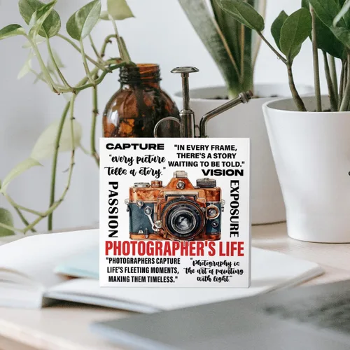Miniatura 5 de Regalos para amantes de la fotografía para hombres y mujeres, regalo de cumpleaños de Navidad para fotógrafos, amantes de la cámara, regalo