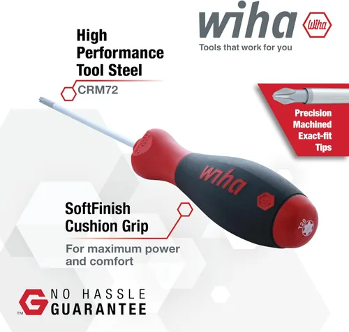 Miniatura 7 de Wiha 36267 Juego de destornilladores Torx T5-T40 de 12 piezas con acabado suave