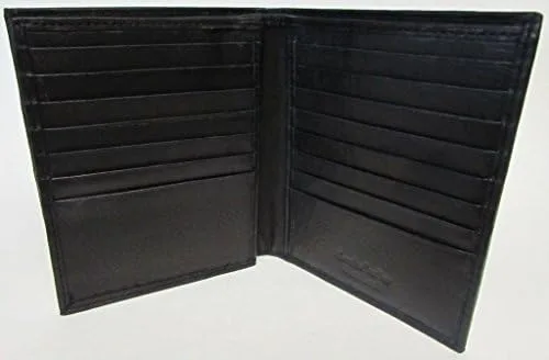 Miniatura 3 de New Paul & Taylor - Cartera de piel para hombre, 20 ranuras para tarjetas, diseño hipster