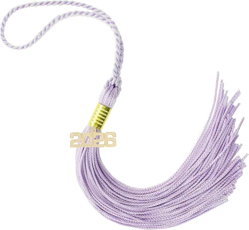 Miniatura 152 de Borla de graduación Aqua 2022, todos los colores escolares disponibles, fabricada en Estados Unidos