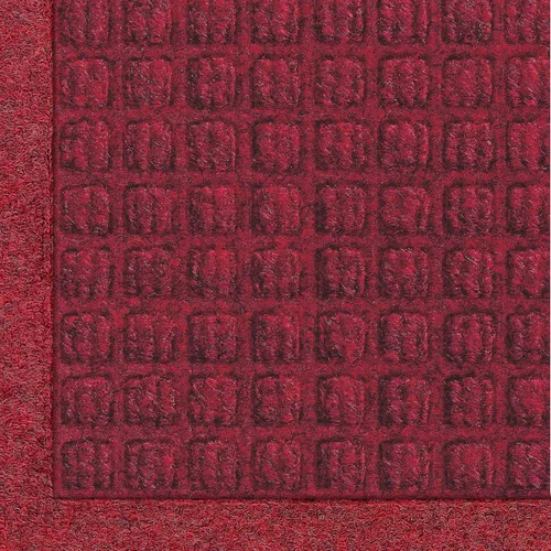 WaterHog Fashion Mat | Tapete de entrada de grado comercial con borde de tela – Interior/Exterior, de secado rápido, resistente a las manchas