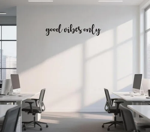Miniatura 3 de Calcomanías de pared con frase motivacional inspiradora, vinilo para bricolaje, palabras positivas extraíbles, arte de pared para sala de estar