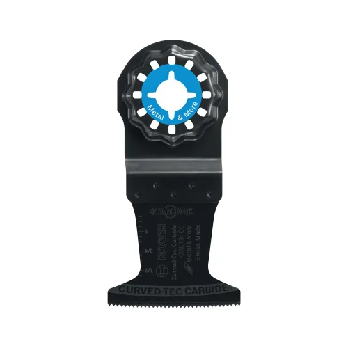 Miniatura 4 de Bosch OSL134CC - Cuchilla de inmersión extrema de carburo curvado-Tec oscilante de 1-3/4 pulgadas Starlock