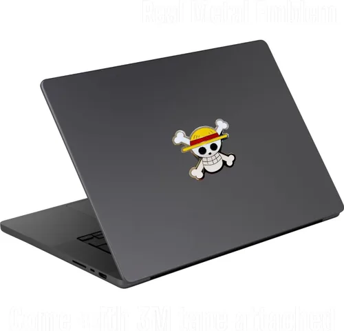 Miniatura 5 de Emblema de anime para automóvil, calcomanía de metal de anime, ememblema de esmalte de anime para computadora portátil para escritorio, emblema