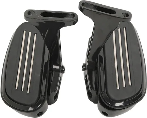 Miniatura 3 de XFMT Tabla de piso para pasajero + protectores de motor de carretera de 1-1/4" (32mm) con reposapiés para carretera para modelos de Harley Estribos