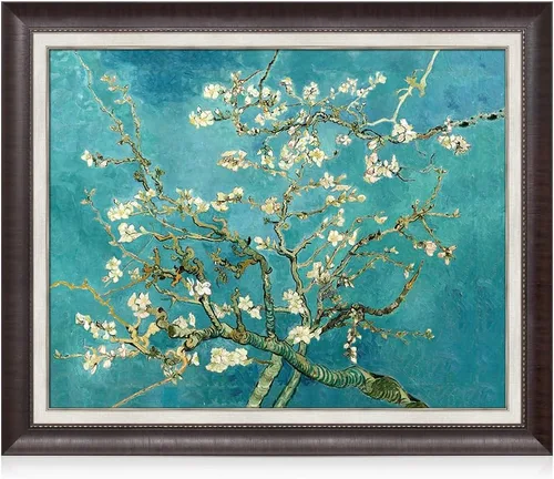 Miniatura 17 de Serie de pinturas de Vincent Van Gogh (favoritos). Reproducción de arte clásico de Van Gogh, impreso en lienzo Noche estrellada