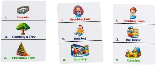 Miniatura 5 de Charadas familiares - para niños y familias Más de 4 jugadores Juego de vinculación familiar Relleno de calcetines A partir de 4 años