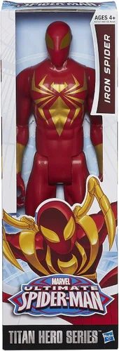 Miniatura 2 de Marvel Ultimate Spider-Man Titan Hero Series Iron Spider Figura - 12 pulgadas