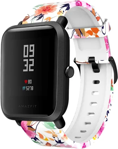 Miniatura 6 de Compatible con Amazfit Active 2 Square/Active 2 1/GTS 4 mini 4 3 2 2e 2 Mini/GTR 1.654 in/Bip 3 pro/Bip U pro/Bip S/Bip Lite correas de repuesto