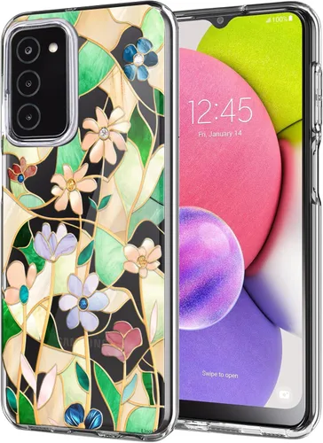Miniatura 16 de Unov Funda diseñada para Galaxy A06 4G, funda transparente con [patrón antideslizante en relieve], protección delgada a prueba de golpes