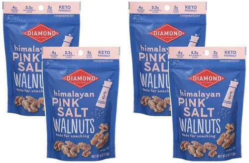 Miniatura 16 de Diamond of California Nueces de California saladas con chocolate negro, 4 oz. (paquete de 4)