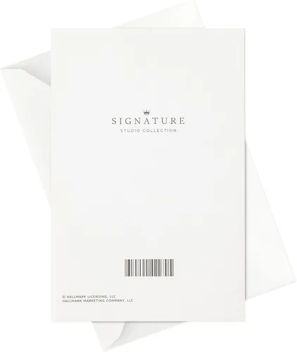 Miniatura 6 de Tarjeta de Baby Shower Hallmark Signature para Nuevos Padres (Hola, Pequeñín) Bienvenida al Nuevo Bebé, Felicitaciones, Revelación de Género