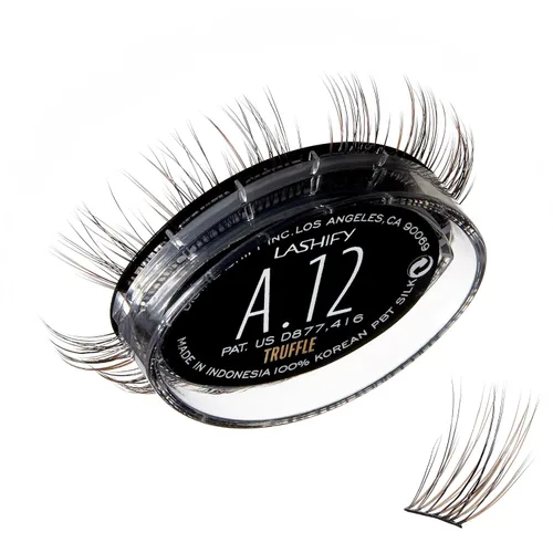 Miniatura 23 de Lashify Amplify - Extensiones de pestañas Gossamer de 0.47 pulgadas, color ceniza, pestañas postizas para un aspecto natural