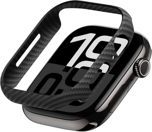 Miniatura 11 de PITAKA Funda para Apple Watch Ultra 3/2/1, Funda Exquisita Minimalista y Delgada para Apple Watch Ultra de 49 mm - Hecha de Fibra de Aramida