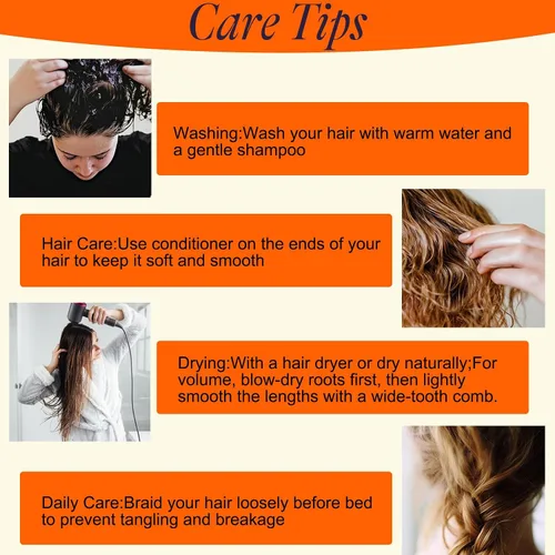 Miniatura 7 de Full Shine Extensiones de cabello humano de trama de cabeza completa, balayage, cosidas, extensiones de cabello humano real, color 2 marrón oscuro
