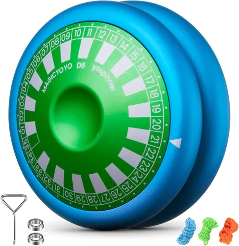 Miniatura 9 de MAGICYOYO D6 - Yoyo Multifuncional con Bucle para Niños de 8 a 12 años, Yoyo Sensible con Múltiples Formas de Juego, Yo-yo para Principiantes
