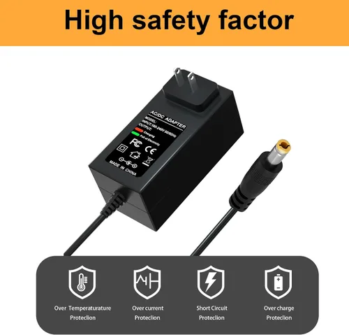 Miniatura 2 de Cargador de 42V para HY-A02 37V 2.0Ah Batería Compatible con HY-A02 Cable Adaptador de Alimentación de Batería