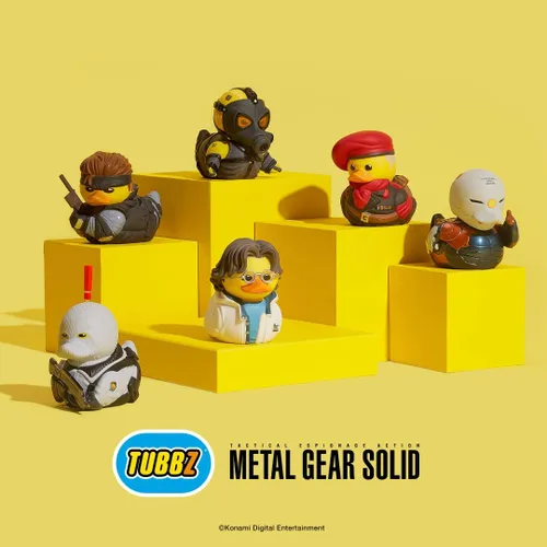 Miniatura 6 de TUBBZ Edición en caja: Metal Gear Solid - Figura de vinilo de pato de goma Dr Hal Otacon Emmerich Cosplaying