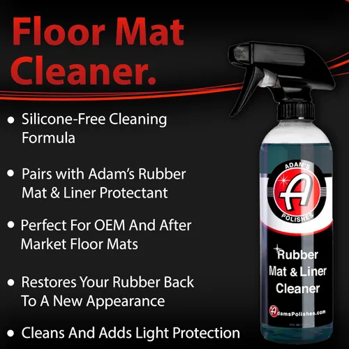 Miniatura 2 de Adam's Polishes Alfombrilla de goma y protector de forro (combo limpiador y protector)