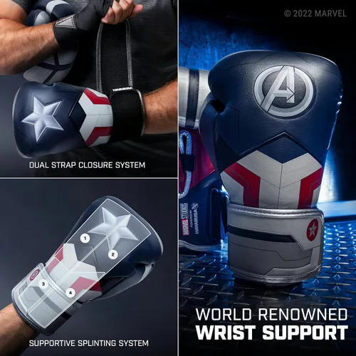 Miniatura 4 de Hayabusa Marvel Hero Elite - Guantes de boxeo para hombres y mujeres