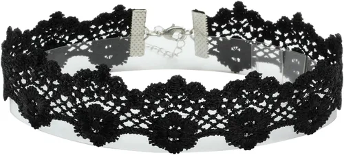 Miniatura 5 de EIGSO 2-30pcs Conjunto de collares de lazo de terciopelo para mujeres, gargantilla ajustable de encaje gótica