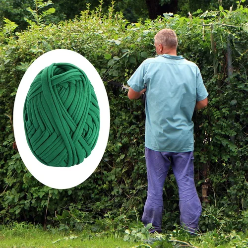 Miniatura 6 de BBTO Cordel de jardín suave para plantas, lazo verde para jardín, cinta elástica de jardinería, soporte de plantas para atar el hogar, plantas
