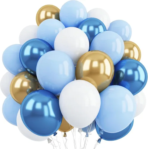 Miniatura 12 de Globos de fútbol, globos de látex blanco y negro de 12 pulgadas con balón de fútbol de 22 pulgadas, globo de aluminio 4D para niños, decoración