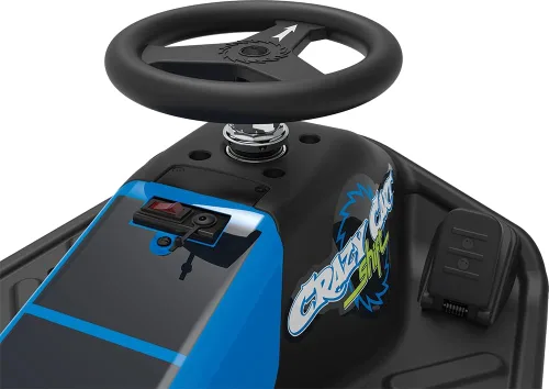 Miniatura 4 de Razor Crazy Cart Shift - Go Kart eléctrico para niños de 6 años en adelante - Sistema de deriva de 12 V, interruptor de velocidad alta/baja, deriva