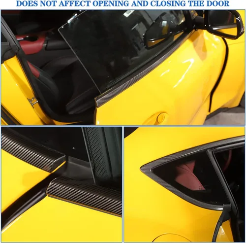 Miniatura 6 de Compatible con Toyota Supra GR A90 A91 MK5 2019-2026, tira de sellado de ventana de automóvil, antiarañazos, 6