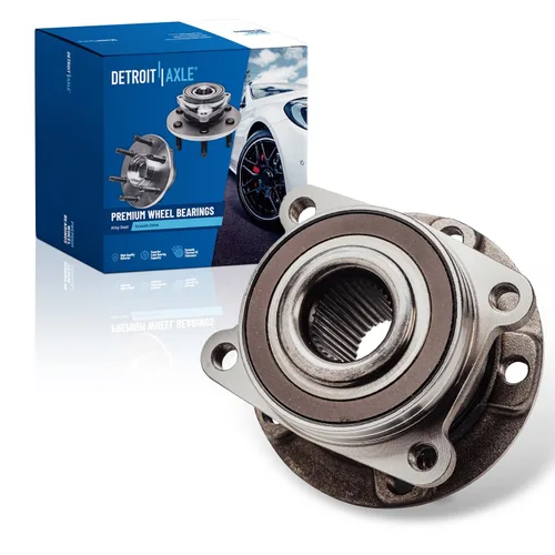Miniatura 29 de Detroit Axle - Conjunto de cubo de rodamiento de rueda delantera para Nissan Altima 02-06 (3.5L V6)/Maxima 00-08, INFINITI I30 00-01/I35 02-04 5