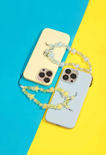 Miniatura 5 de Correa de muñeca para celular, bonita cadena para teléfono, cordón para teléfono, cadena con cuentas de arcilla, accesorios para teléfono, lindas