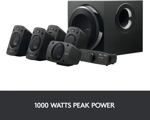 Miniatura 15 de Sistema de altavoces de sonido envolvente Logitech Z906 5.1 - Certificado THX, Dolby Digital y DTS Digital - Negro