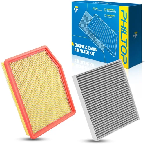 Miniatura 19 de PHILTOP Juego de filtros de aire para motor y cabina, compatible con Nissan Pathfinder, Murano, Maxima, Altima, INFINITI QX60, JX35, reemplazo