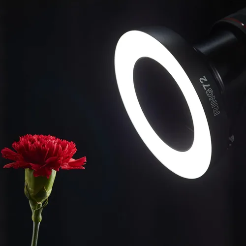 Miniatura 8 de Godox Anillo de luz LED macro 72 con 8 anillos adaptadores de lente para cámaras réflex digitales Canon Nikon Pentax Olympus