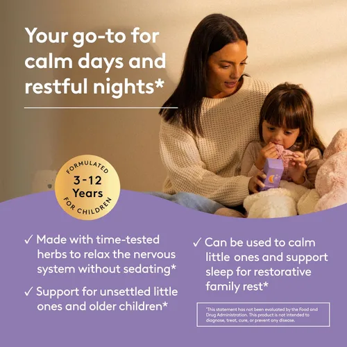 Miniatura 5 de Children's Calm & Sleep Syrup - 5.1 fl oz (30 Servings) Chamomile and Lemon Balm to Support Relaxation and Comfort