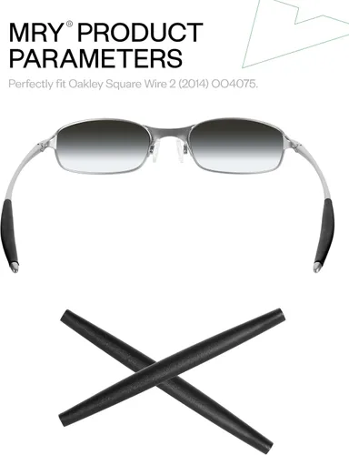 Miniatura 2 de Mryok Reemplazo Earsocks para gafas de sol Oakley Square Wire 2 (2014) - Opciones