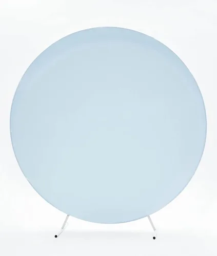 Cubierta de fondo redonda de 6.5 pies para baby shower, decoración de fiesta de cumpleaños, fondo de tema para niños