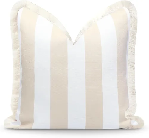 Miniatura 10 de Hofdeco Premium Coastal Patio - Funda de almohada lumbar para interiores y exteriores, 12 x 20 pulgadas, repelente al agua para patio trasero, sofá