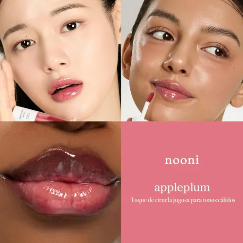 Miniatura 3 de NOONI - Aceite coreano para labios, de larga duración, hidratante, revitalizante para labios secos, impermeable, relleno de calcetines para niñas