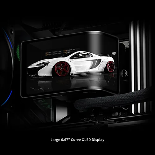 Miniatura 6 de Thermalright Wonder Vision 360 Turbo ARGB Enfriador de agua negro para CPU, pantalla curva de 60 HZ con resolución de 2400 x 1080, para AM4/AM5